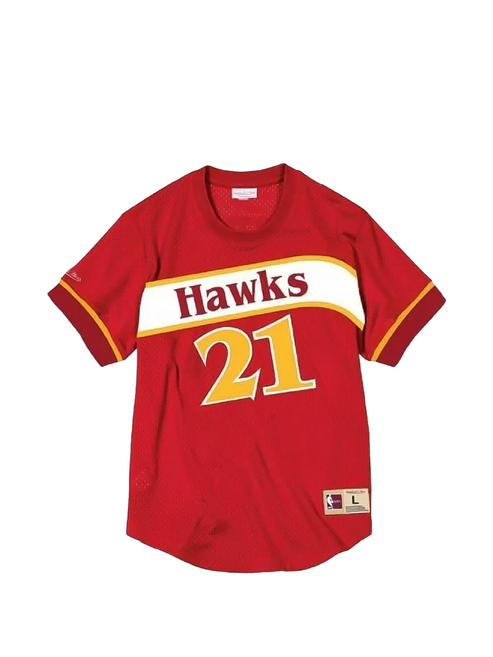 Mitchell & Ness T-shirt Atlanta Hawks Dominique Wilkins - Rosso