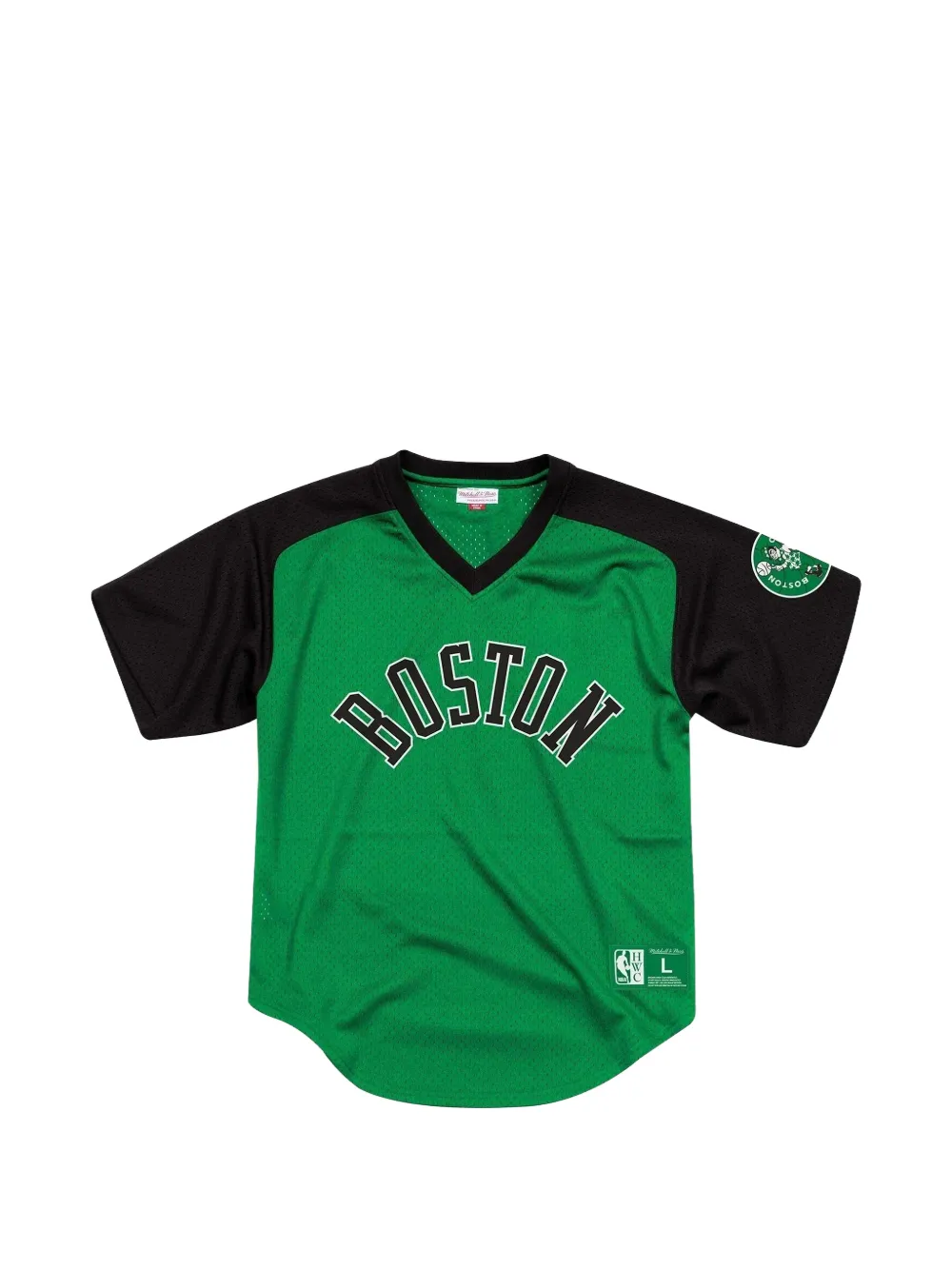 Mitchell & Ness T-shirt NBA Final Seconds Mesh - Verde