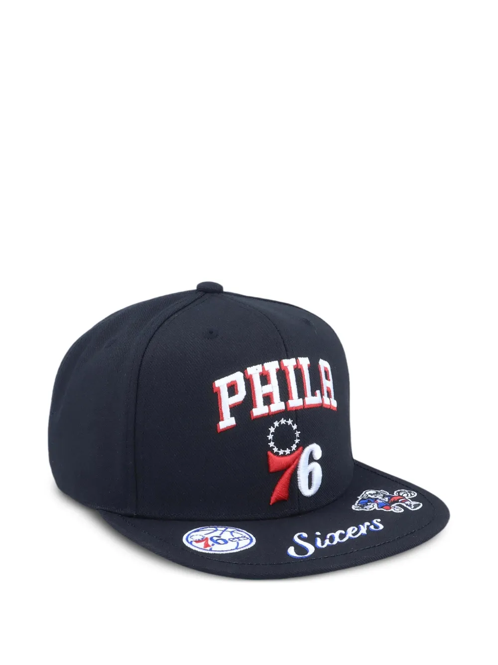 Mitchell & Ness Cappello da baseball Philadelphia 76ers - Nero