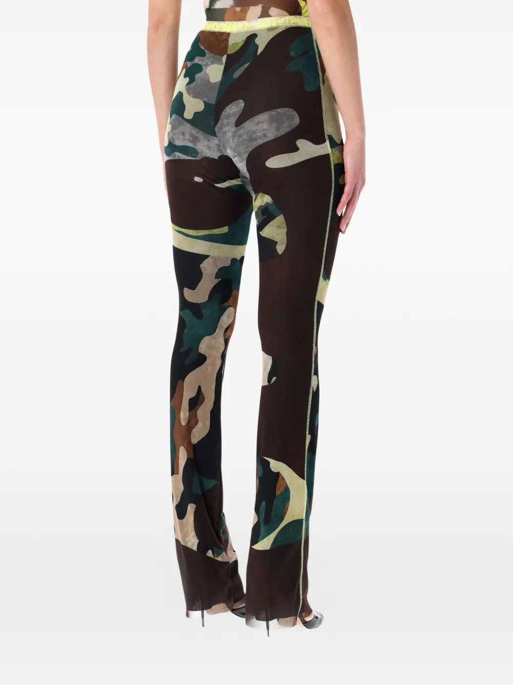 Ottolinger Legging met camouflage - Bruin