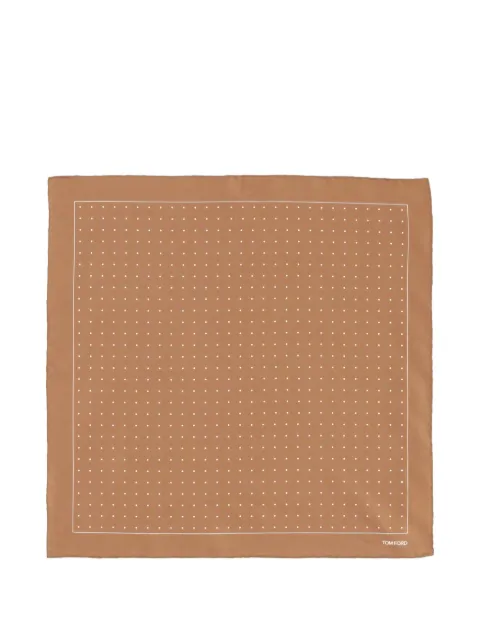 TOM FORD polka-dot scarf