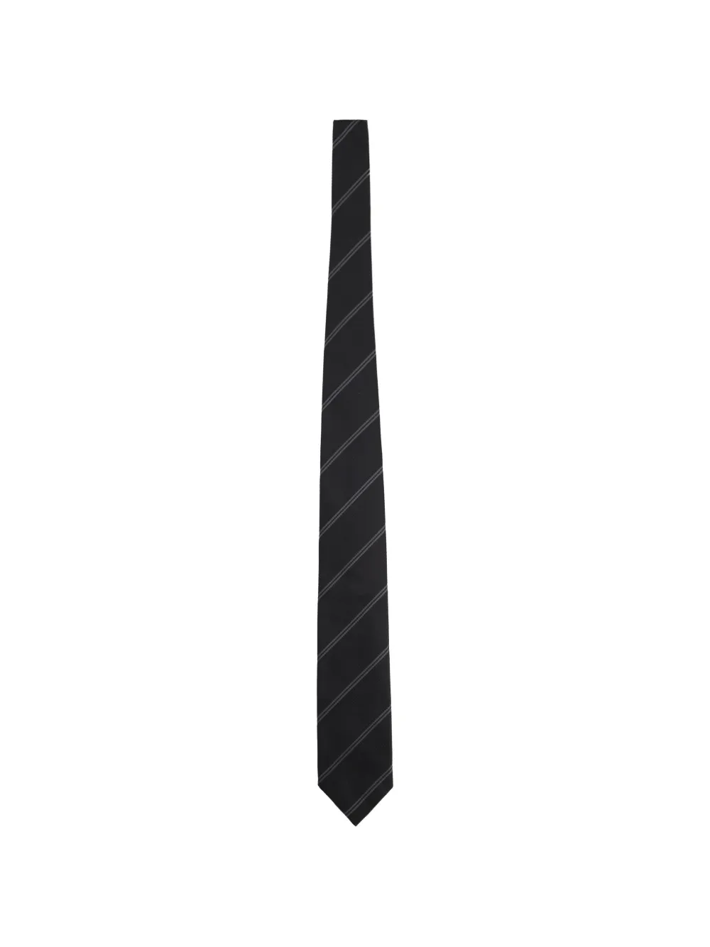 TOM FORD striped tie - Grigio