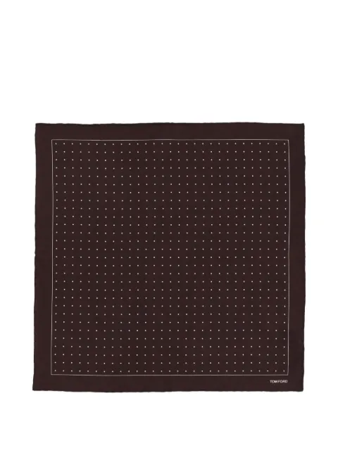 TOM FORD dotted border pocket square