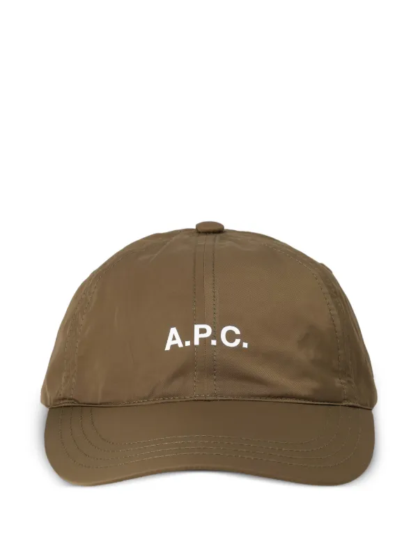 A.P.C. ロゴ キャップ | ブラウン | FARFETCH JP