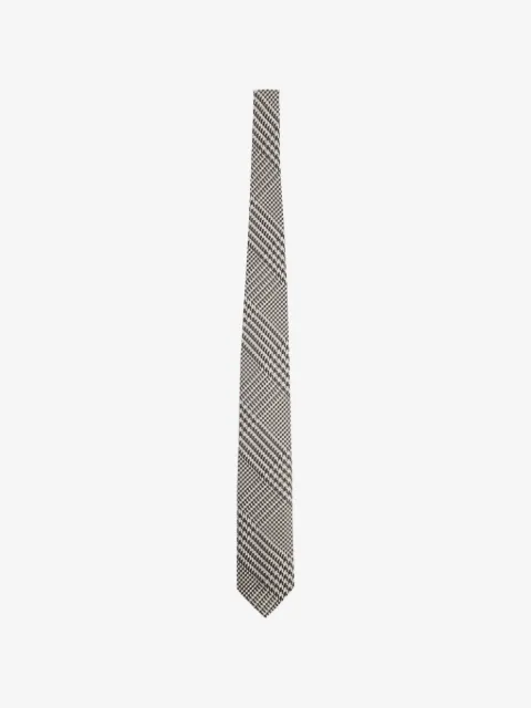 TOM FORD checked silk tie