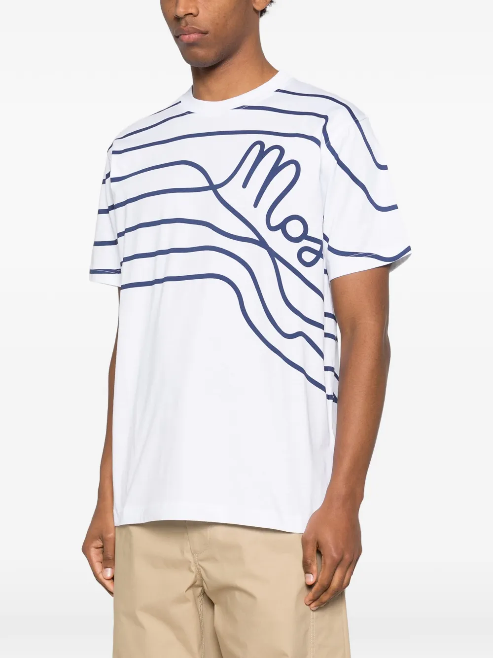 Moschino Katoenen T-shirt Wit