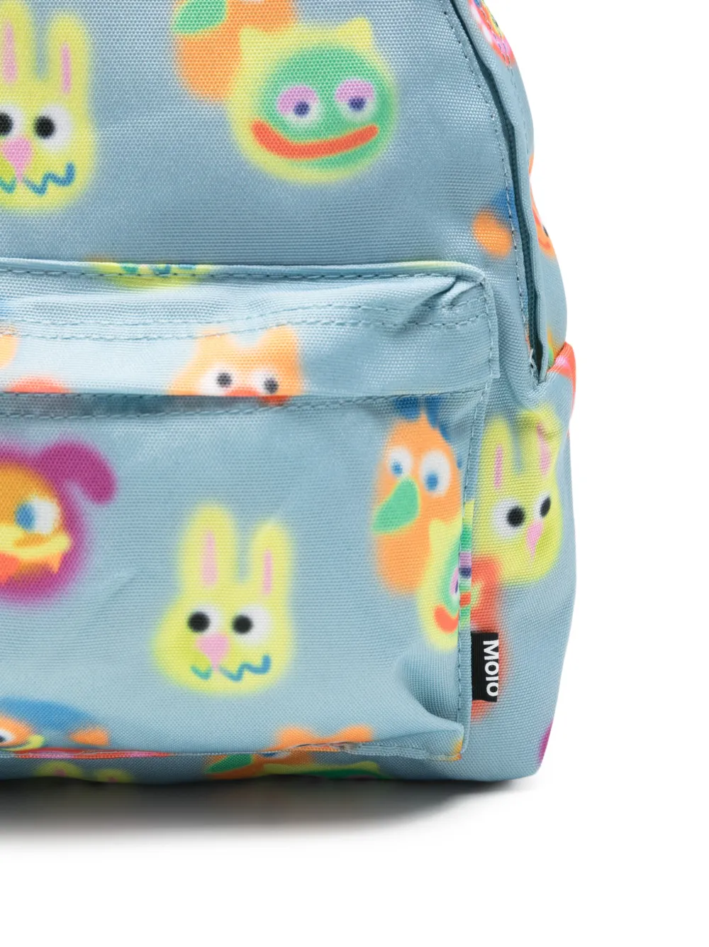  Molo Graphic-print Backpack - Blue 