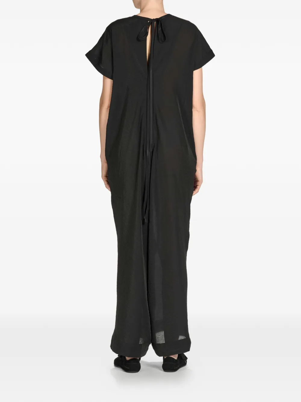  Y-3 Pocket-detail Jumpsuit - Black 