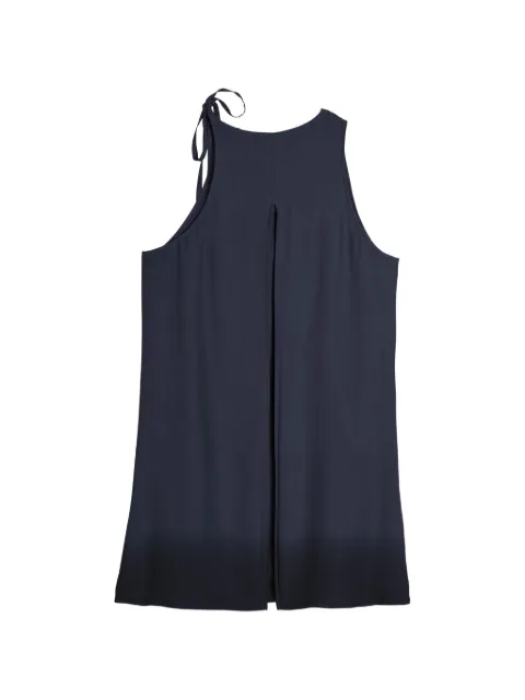 Y-3 vestido corto con efecto sombreado