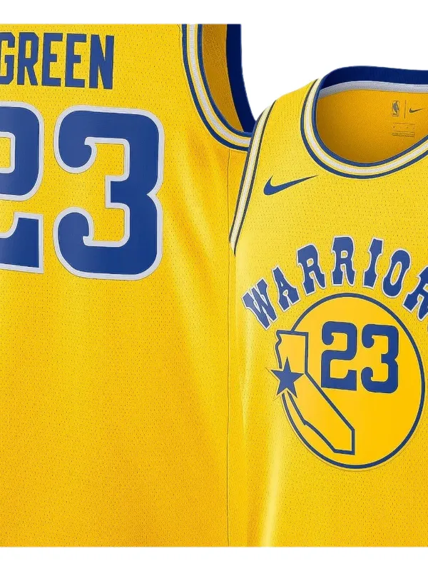 Nike x NBA Golden State Warriors Swingman Basketball Vest | Yellow