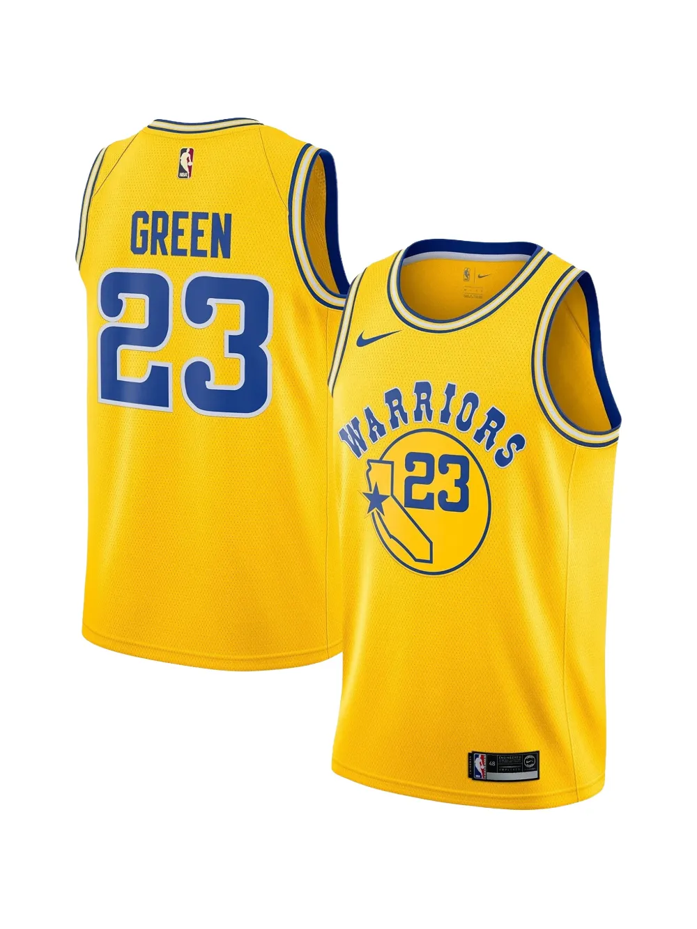 Nike x NBA Canotta Golden State Warriors - Giallo