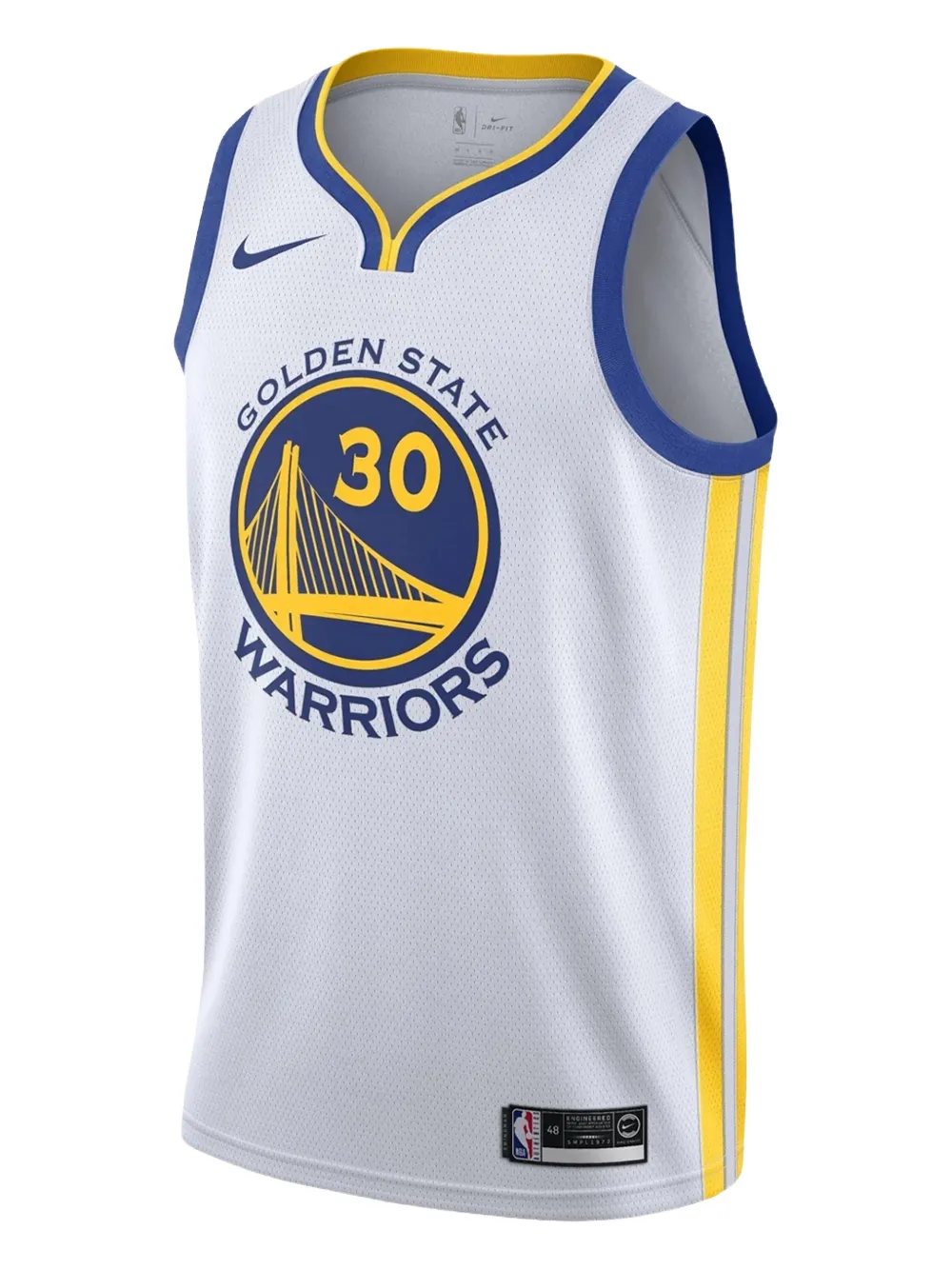 Nike x NBA Golden State Warriors Stephen Curry Trikot - Weiß