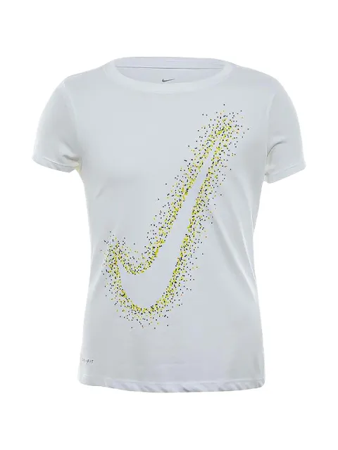 Nike Kids swoosh-print T-shirt