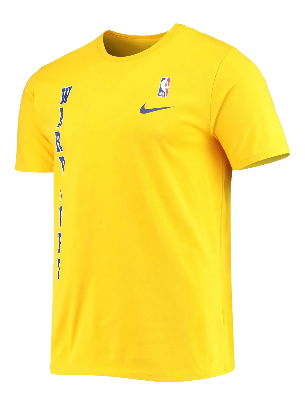 Nike Nba Gs Warriors T-shirt In Yellow