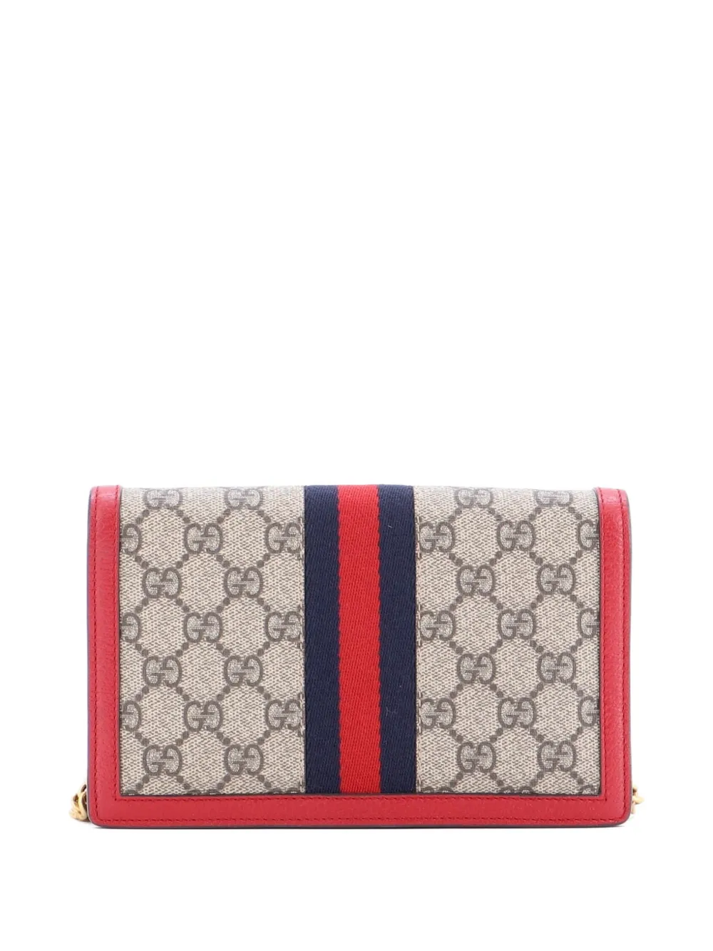 Queen Margaret Chain Wallet Gg Coated Canvas Mini Crossbody Bag