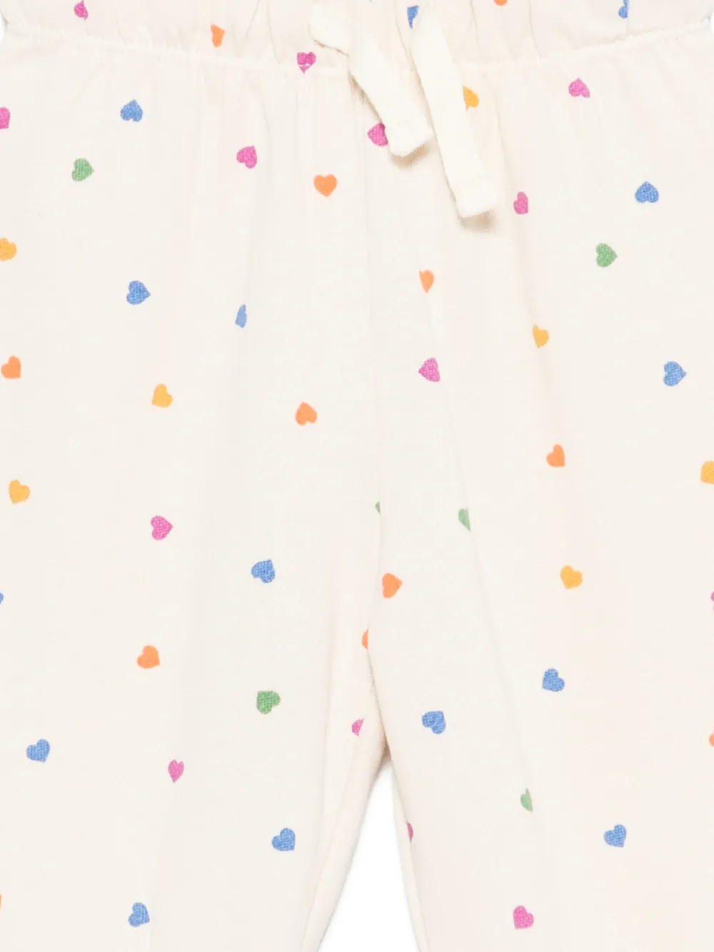  Molo Heart-print Trousers - Neutrals 