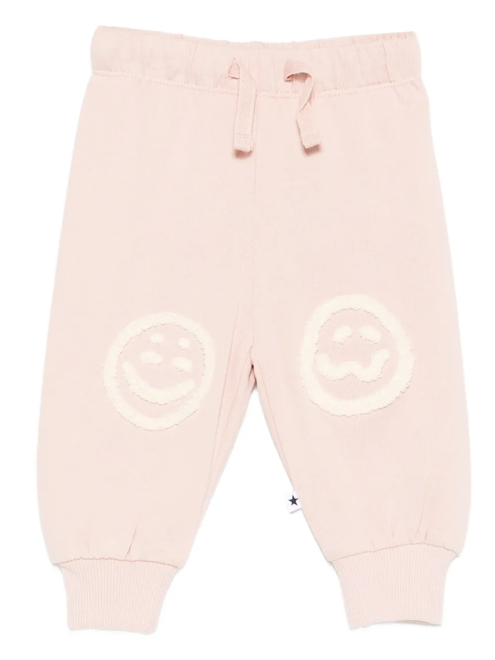 Molo smiley-embellishment trousers - Rosa