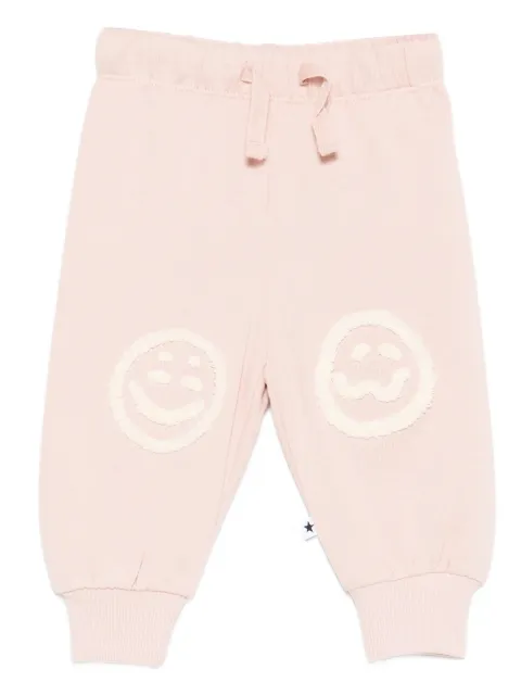 Molo smiley-embellishment trousers