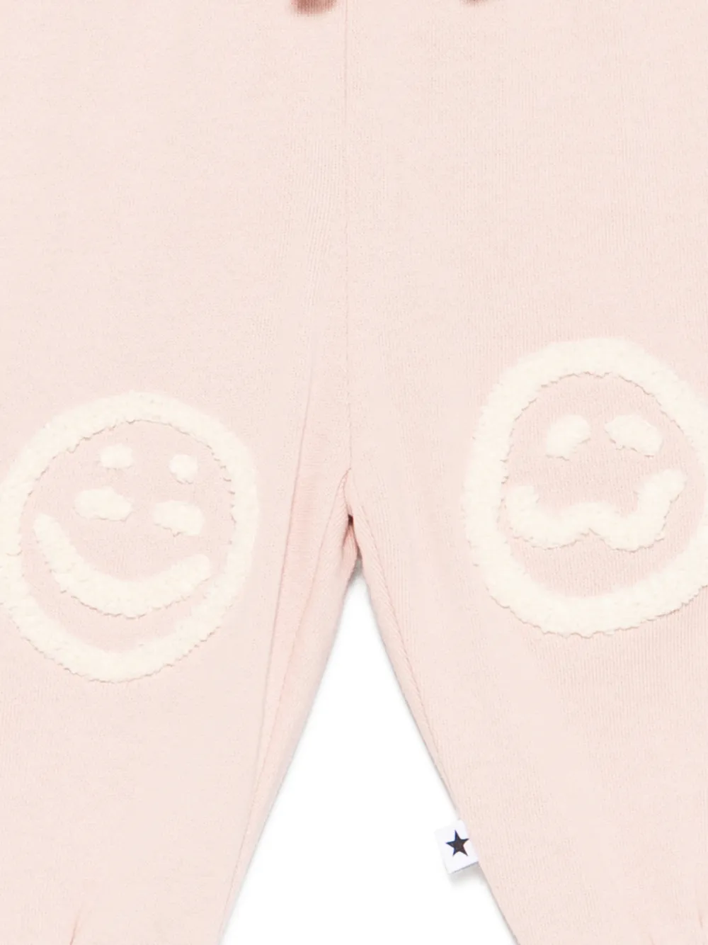 Smiley-Embellishment Trousers