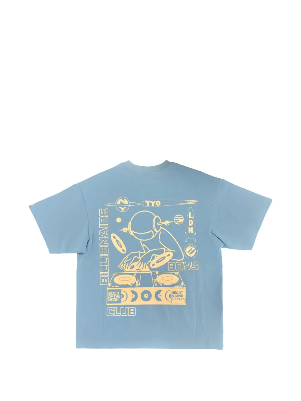 Billionaire Boys Club graphic short-sleeve T-shirt - Blauw