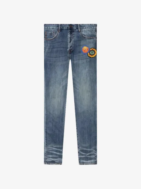 Billionaire Boys Club BB Axil Jeans mit Applikation