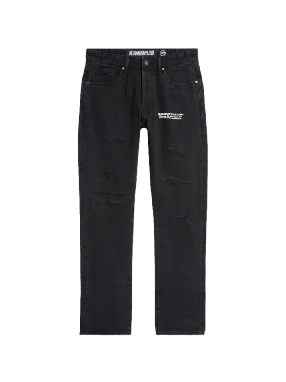 Billionaire Boys Club BB Mercer ripped jeans - Nero