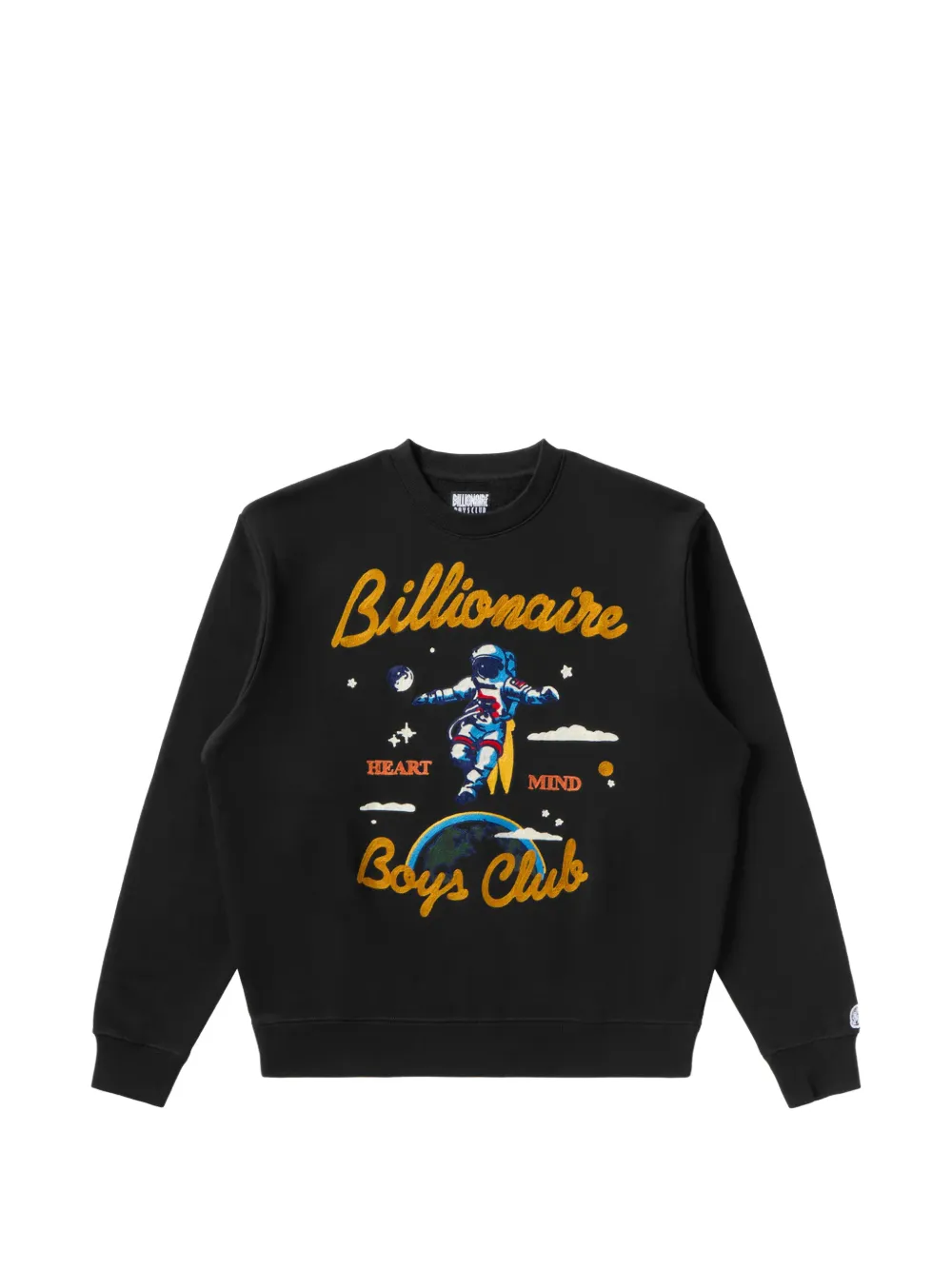 Billionaire Boys Club Jet Set astronaut-print sweatshirt - Schwarz