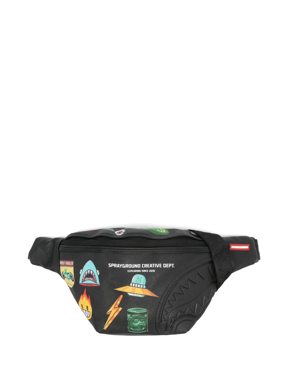 sprayground kid graphic-print belt bag - Nero