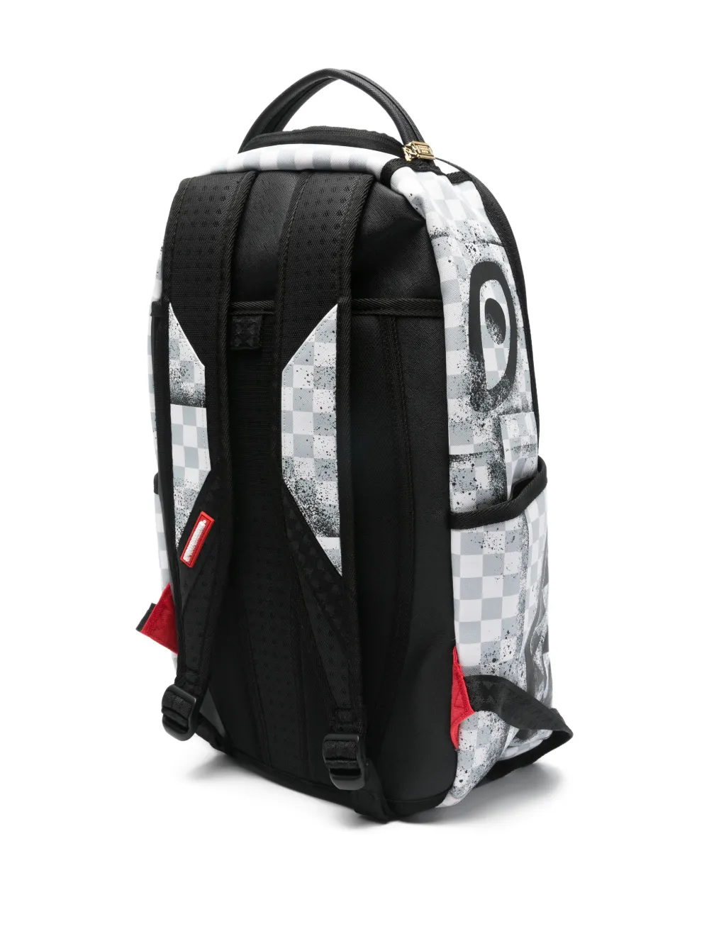 Sprayground kid shark-print backpack - Wit