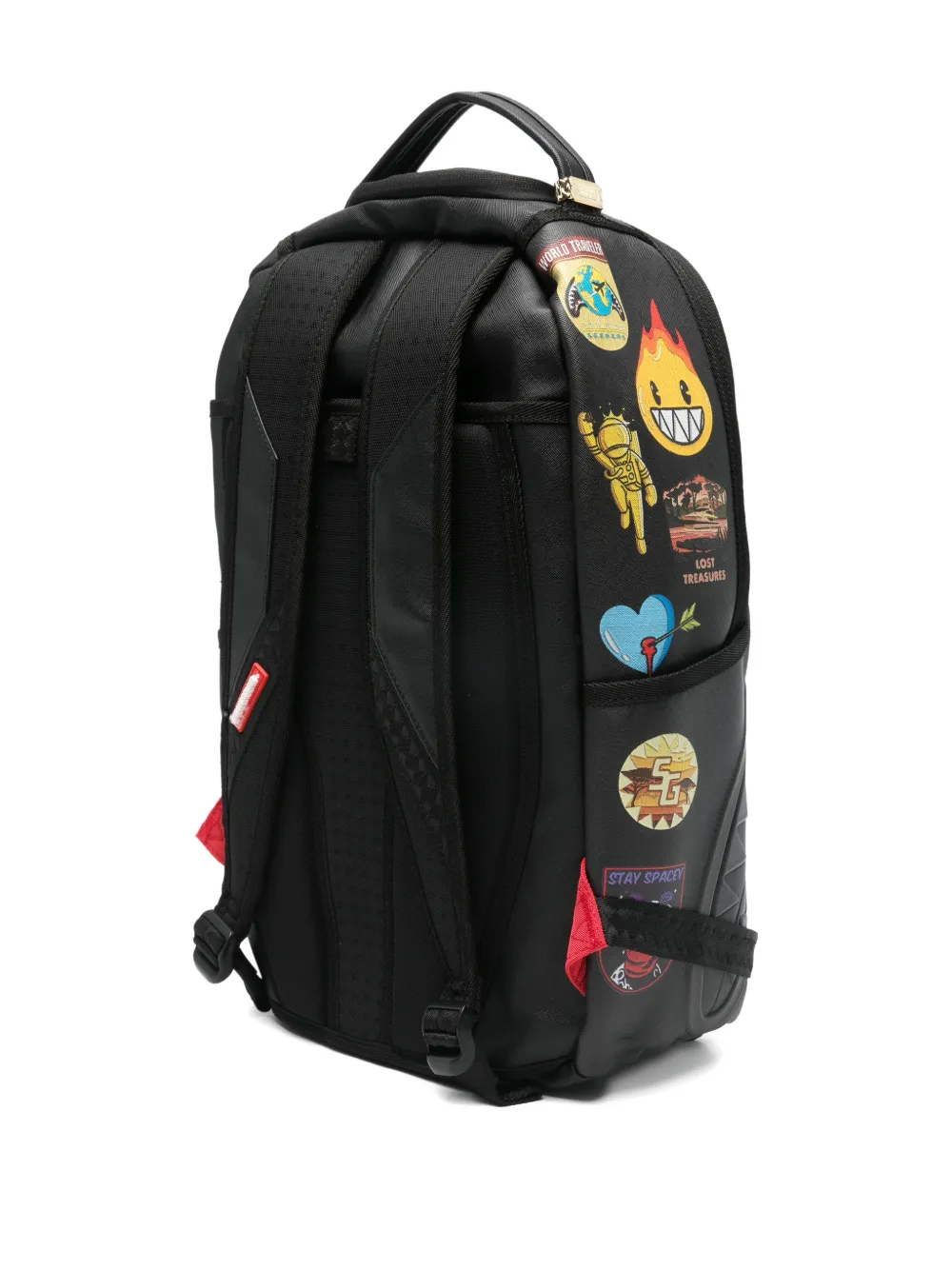 Sprayground kid graphic-print backpack - Zwart