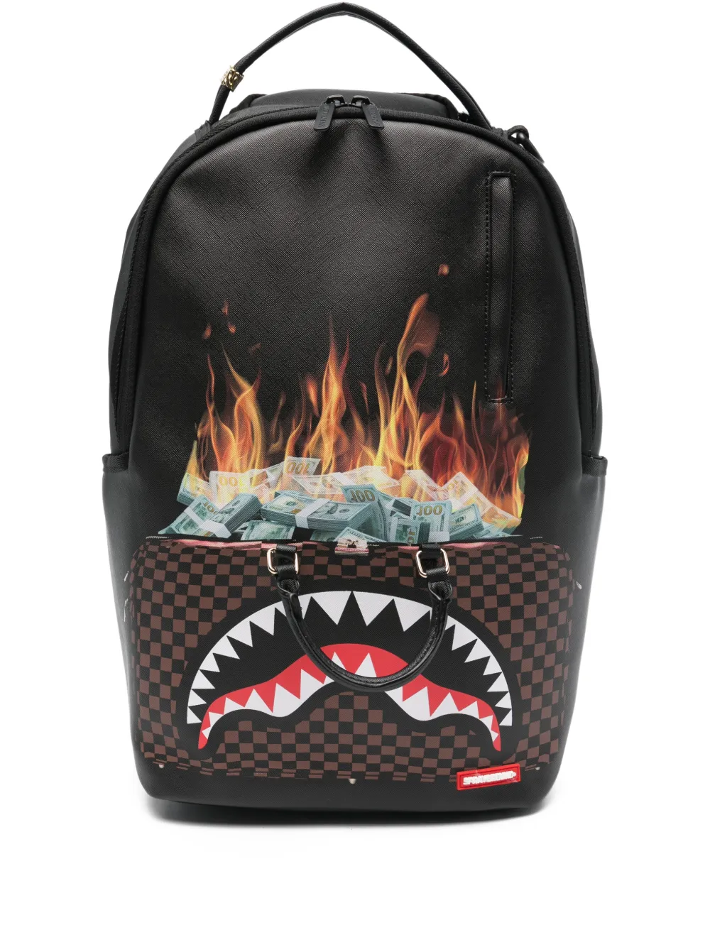 sprayground kid graphic-print backpack - Nero