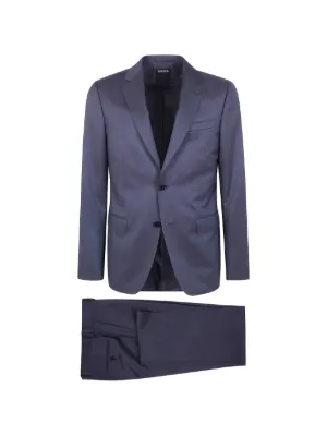 Zegna single-breasted Suit | Blue | FARFETCH