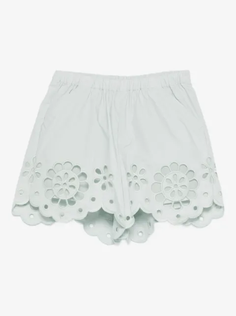 ZIMMERMANN Kids Shorts mit Blumenapplikation