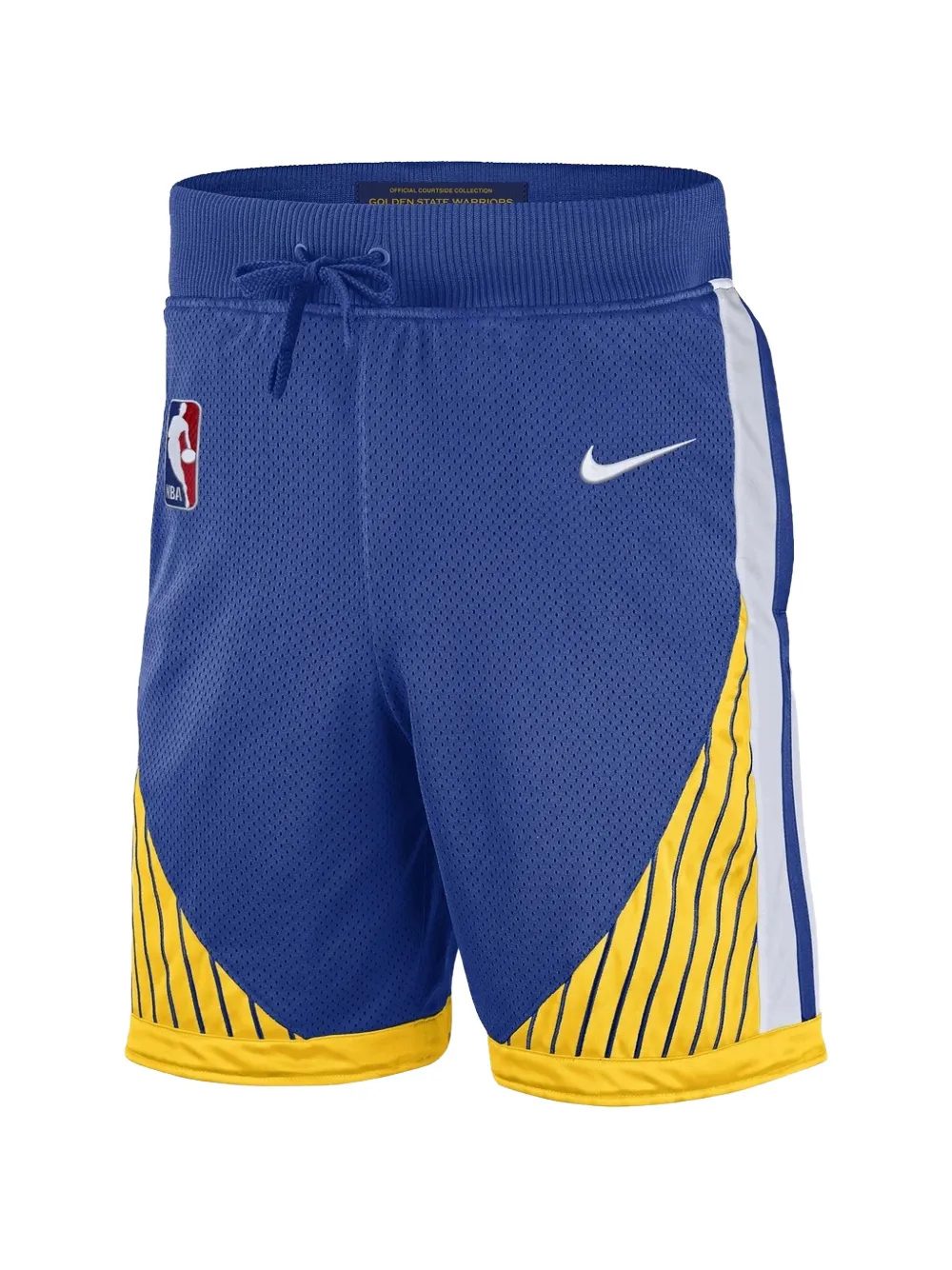 Nike x NBA Shorts sportivi Golden State Warriors Courtside Icon con coulisse - Blu