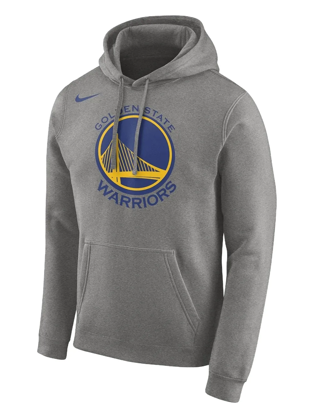Nike x NBA Golden State Warriors Hoodie mit Logo - Grau