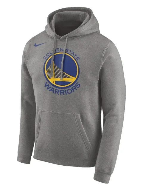 Nike x NBA Golden State Warriors logo-detail hoodie
