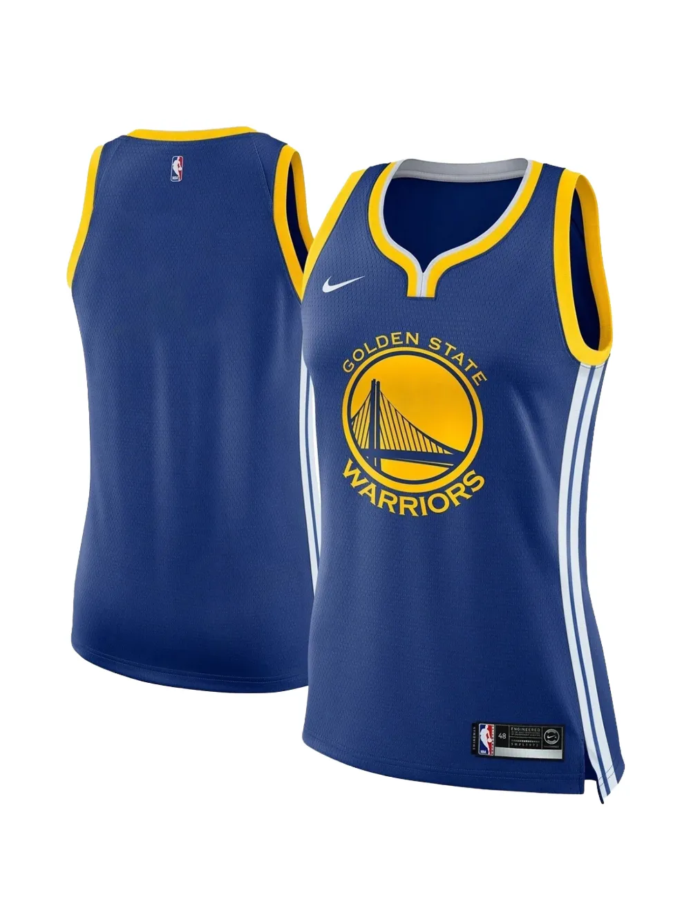 Nike T-shirt NBA GS Warriors Icon - Blu