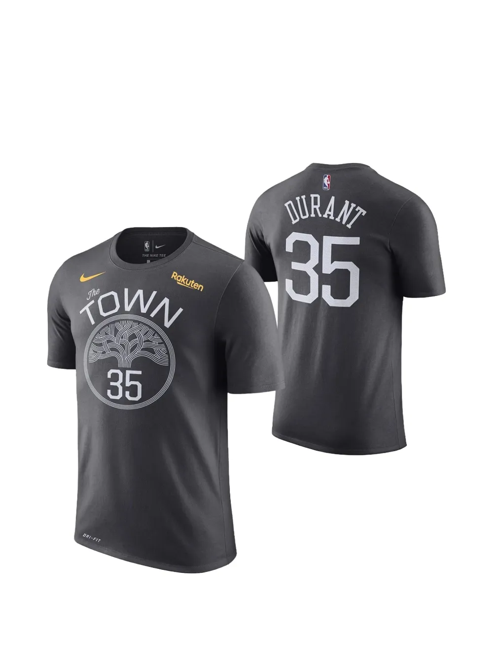 Nike x NBA GS Warriors The Town T-shirt - Grigio