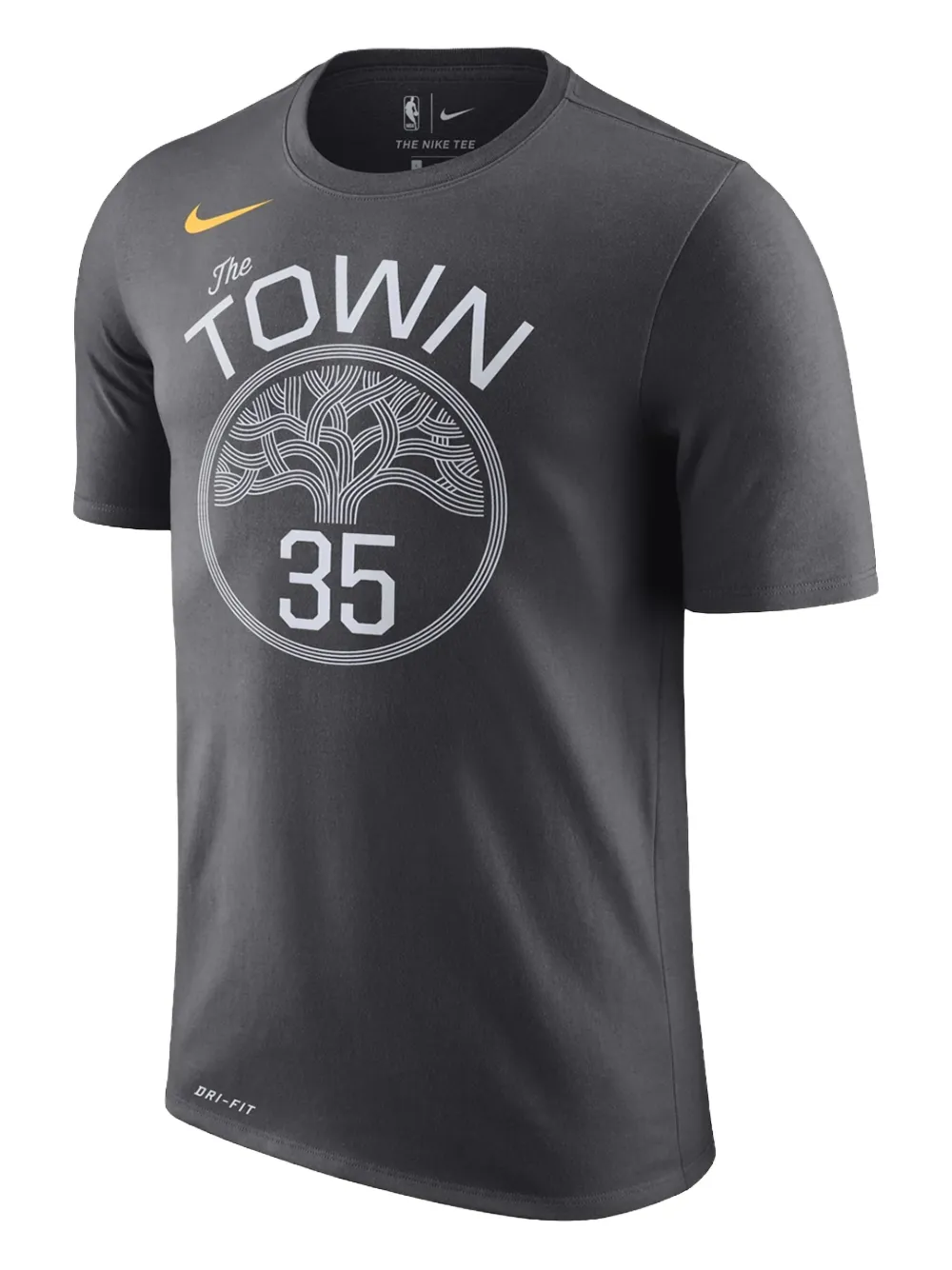 Nike x NBA Golden State Warriors Kevin Durant T-Shirt - Grau