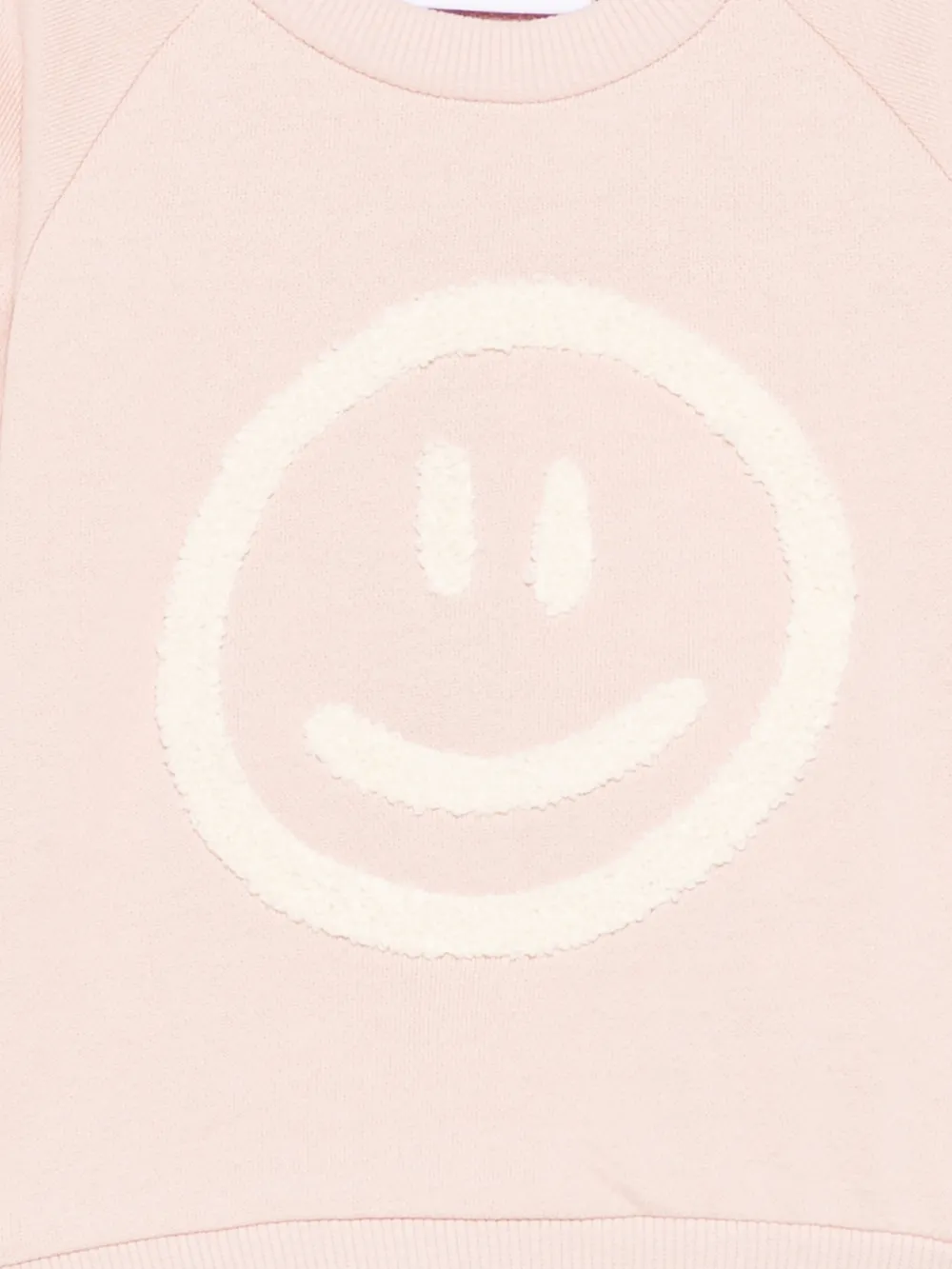 Molo Sweater verfraaid met smiley Roze