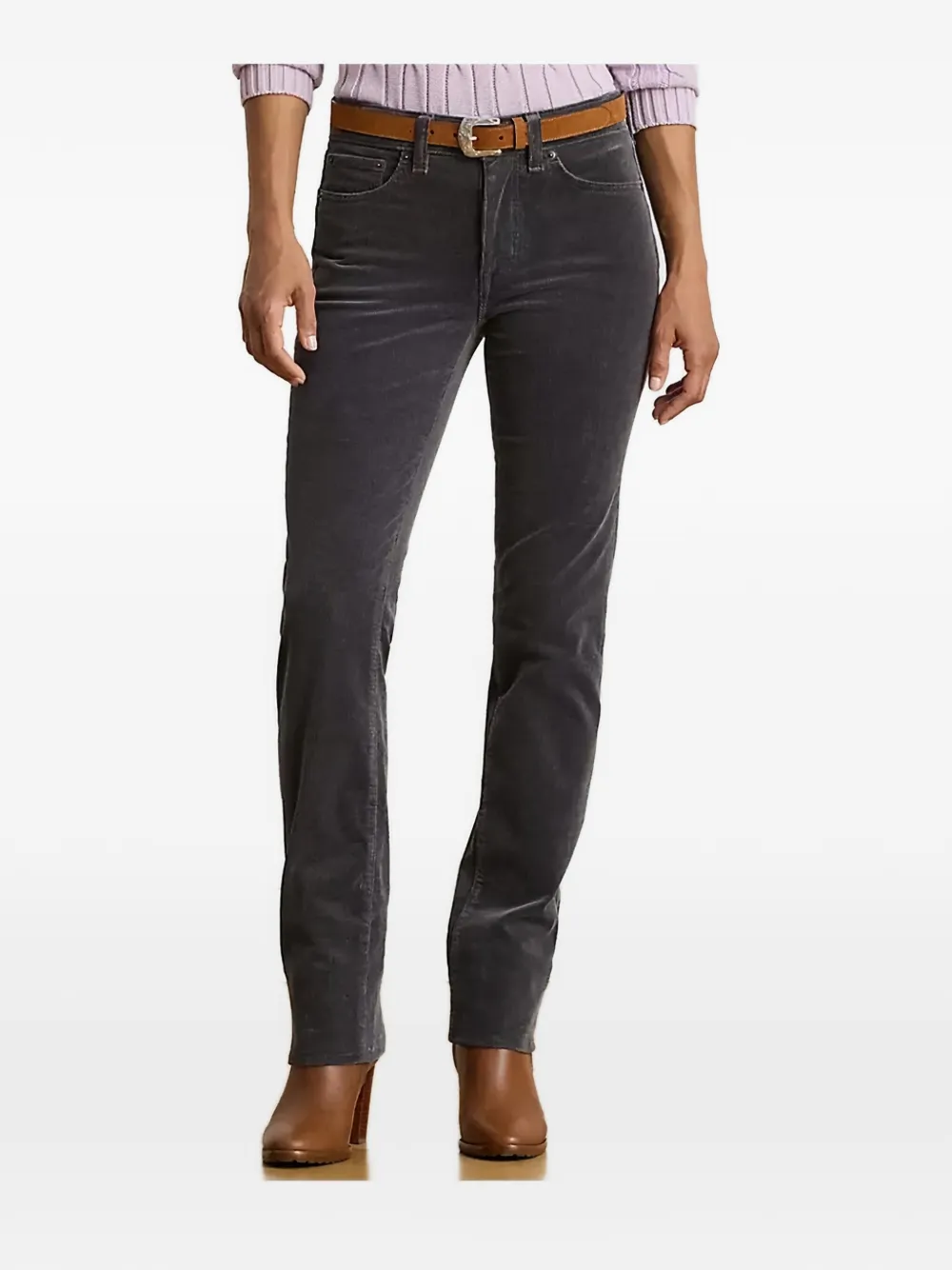 Lauren Ralph Lauren corduroy trousers - Grigio