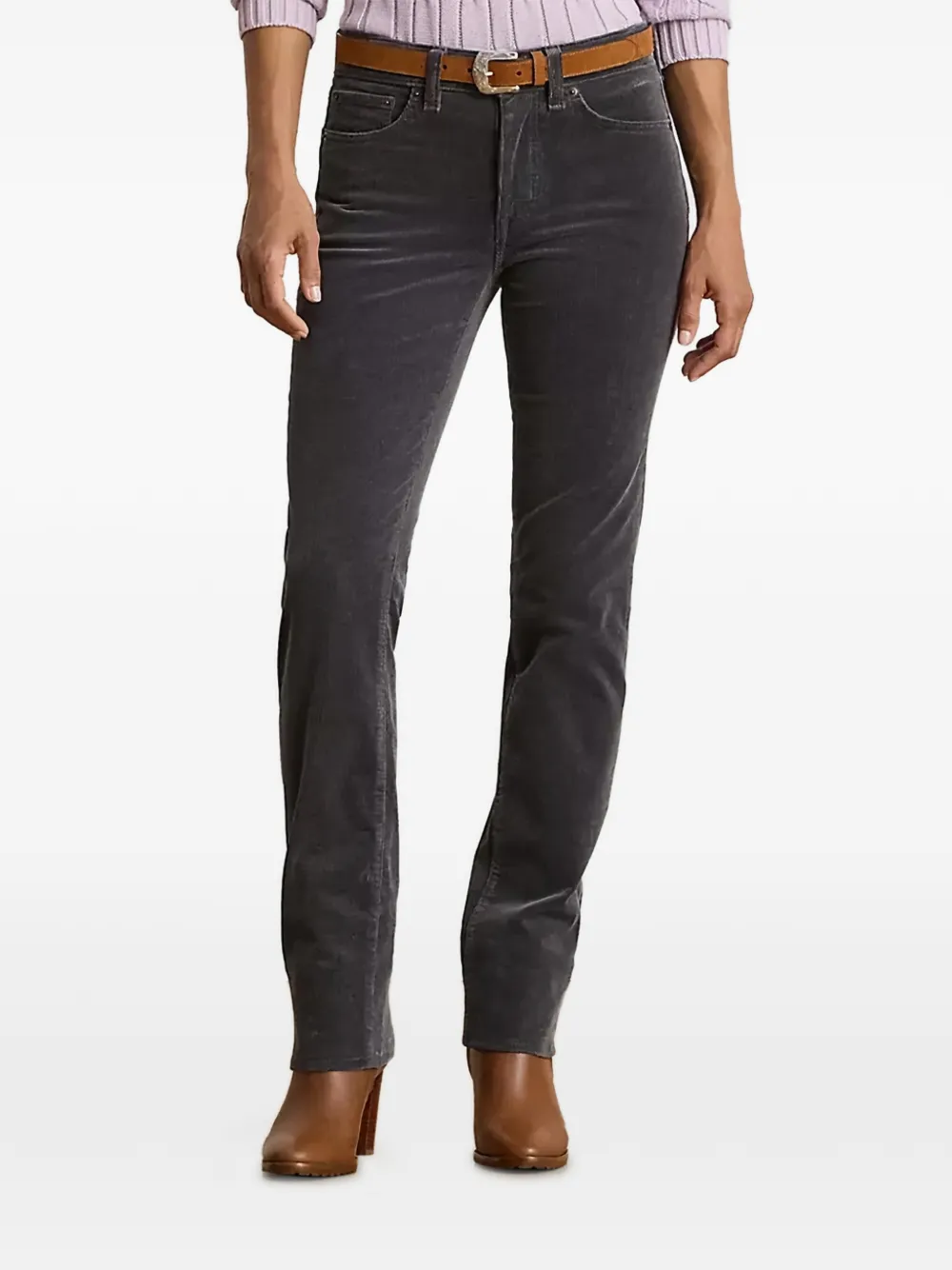 Lauren Ralph Lauren corduroy trousers - Grigio