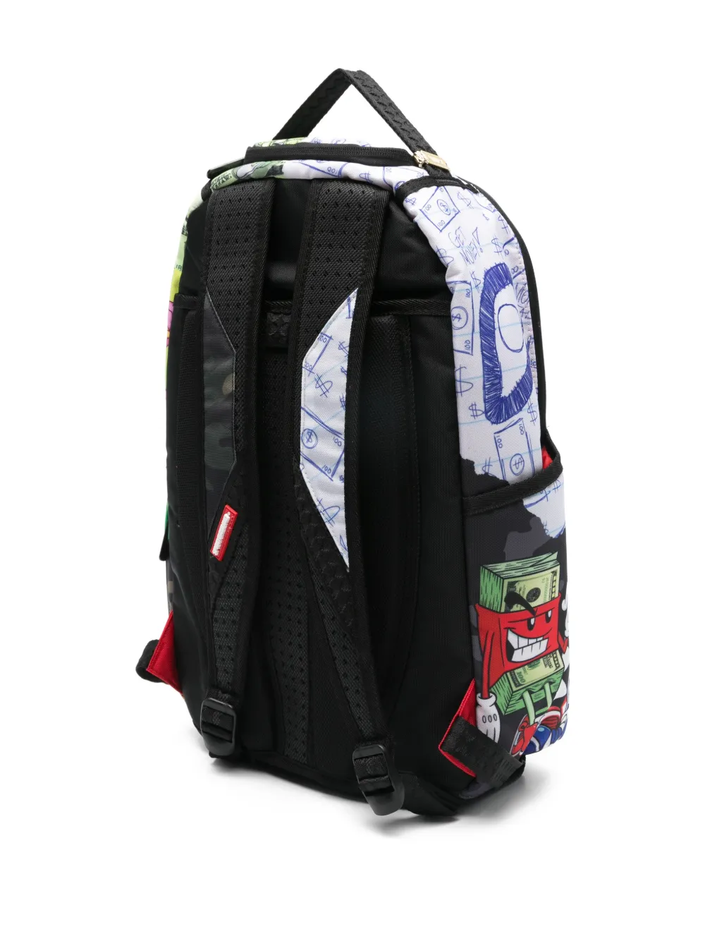 Sprayground kid graphic-print backpack - Wit
