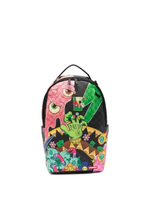 Sprayground シャークマウスモチーフ バックパック | ブラック