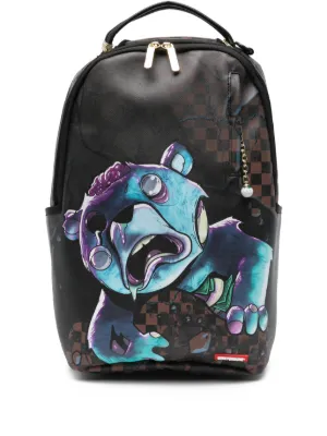 Sprayground シャークマウスモチーフ バックパック | ブラック