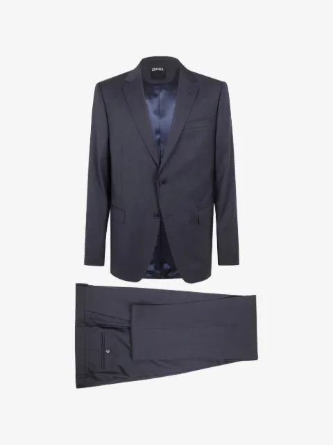Zegna single-breasted wool suit