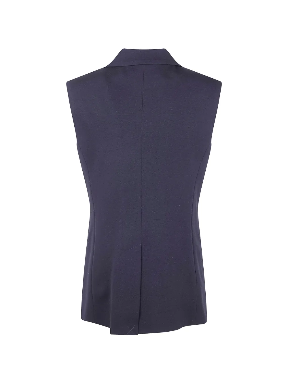 Liviana Conti Logan gilet met knopen Blauw