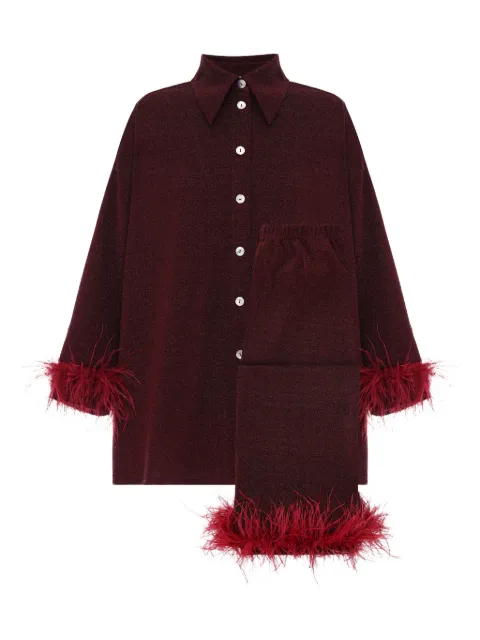 Sleeper Cosmos detachable-feather pajama