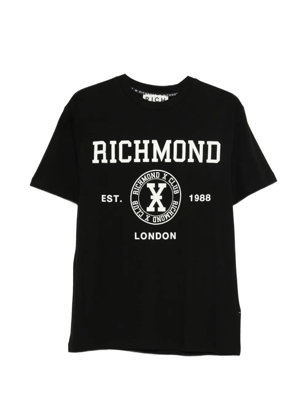 John Richmond logo graphic T-shirt - Nero