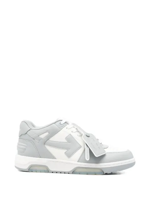 Off-White arrow leather sneakers